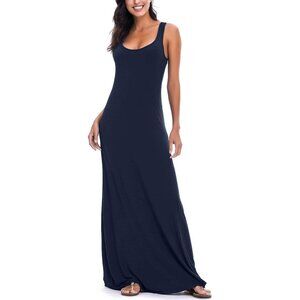 Women’s Sexy Tank Top Maxi Long Dress Casual Sleeveless Summer Beach Dress